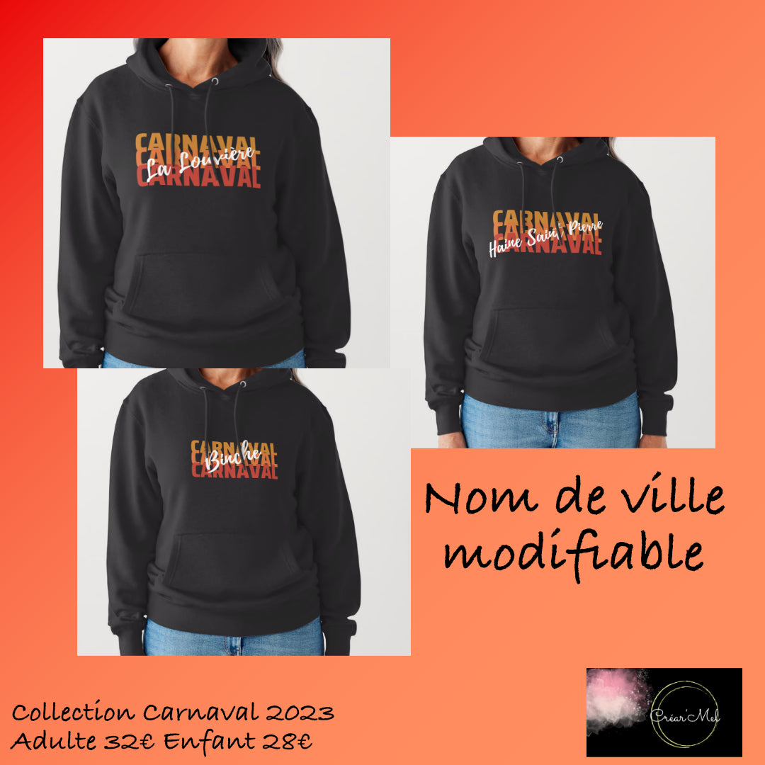 sweat de carnaval adulte